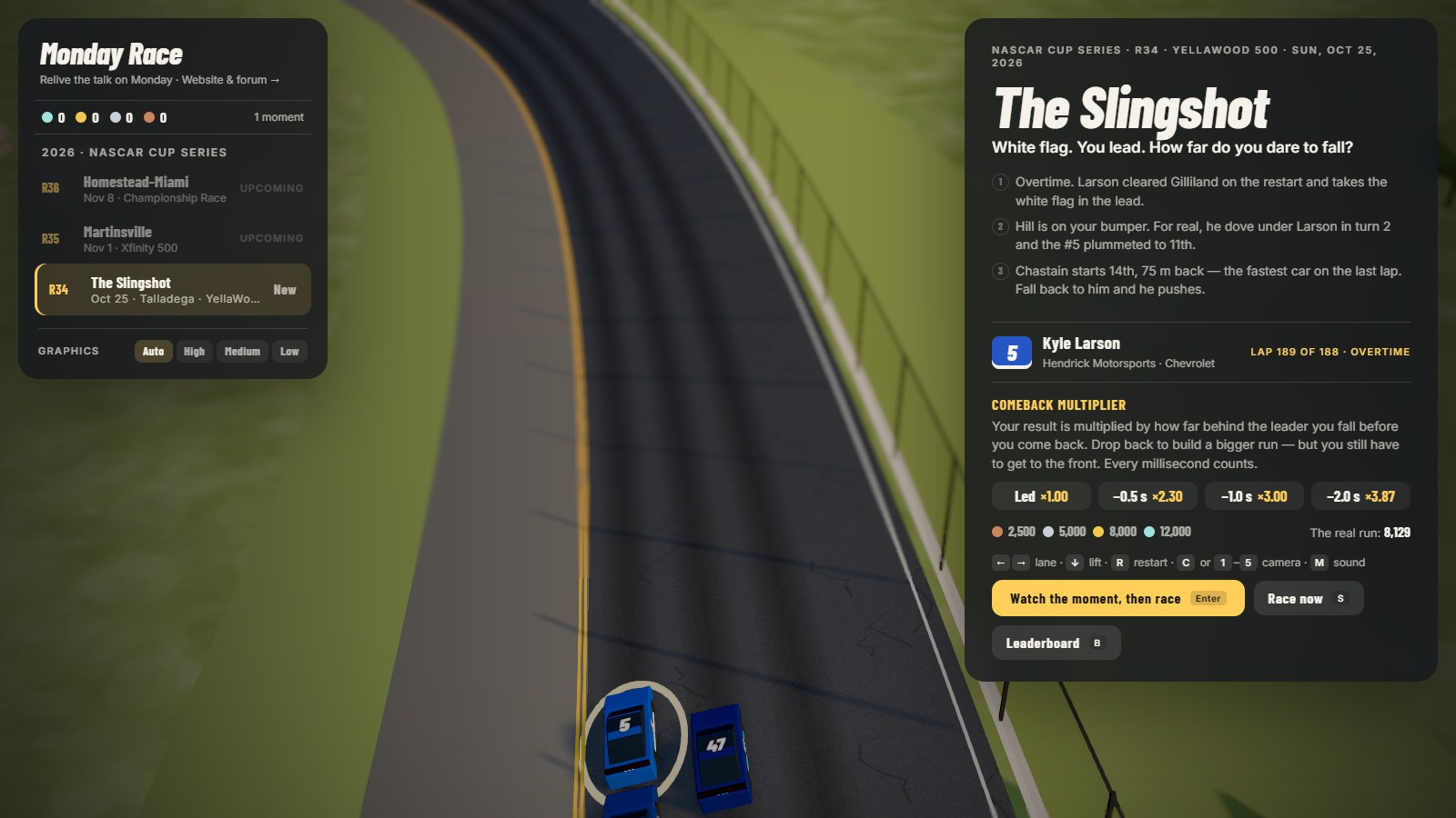 The level browser